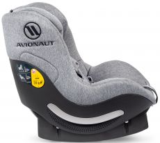 Автокрісло Avionaut AeroFIX IsoFix RWF Grey Melange для дітей зростом 67-105 см (0-18кг)